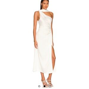 Misha Estra Dress in Ivory Medium